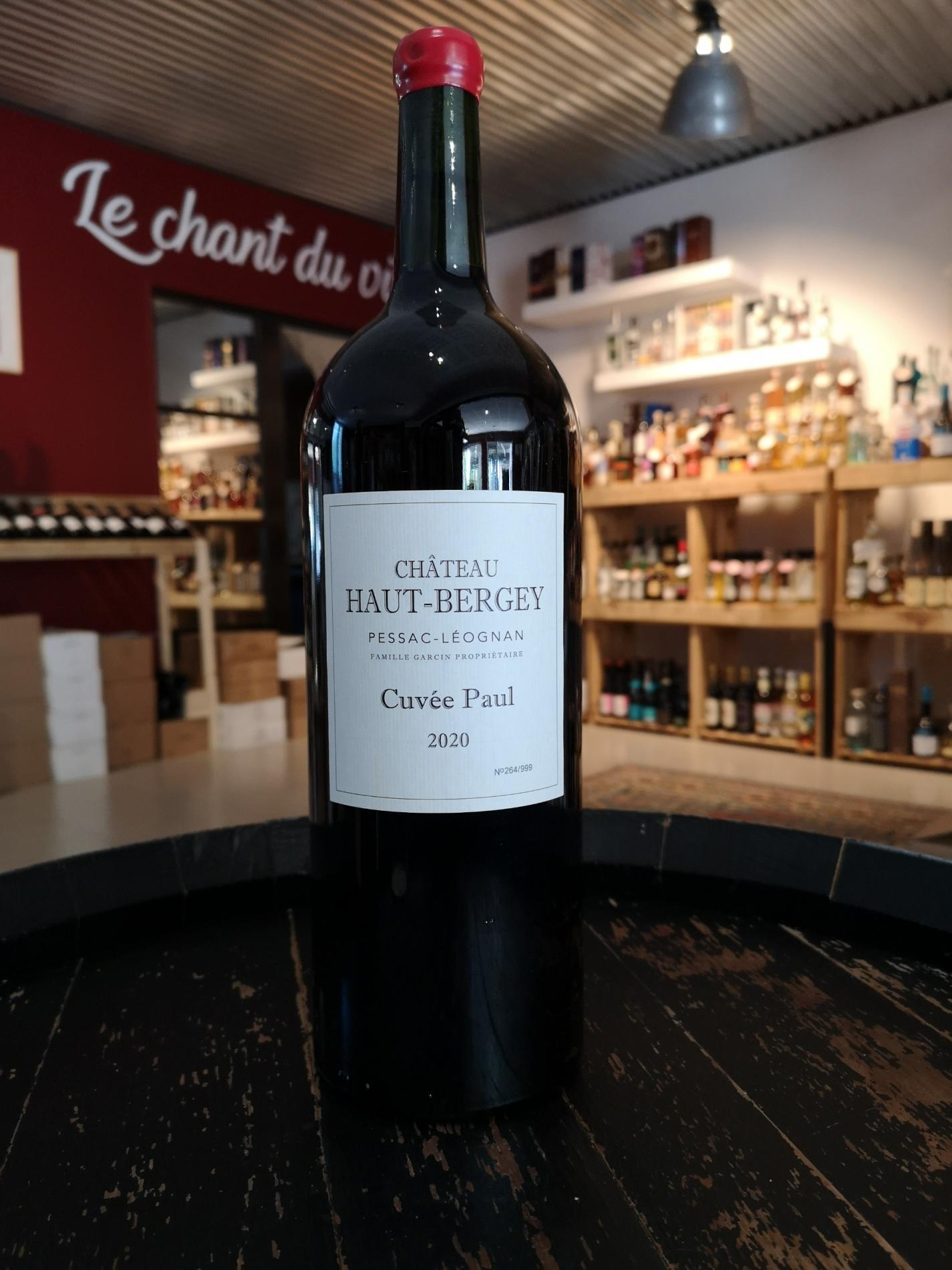 Cuvée Paul, rouge, Pessac Léognan, magnum